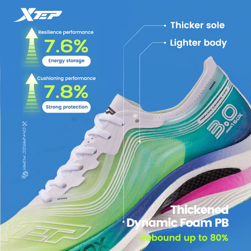 Xtep160x-Zapatillas de correr  - Men'S Xtep Shoes reseña y precio
