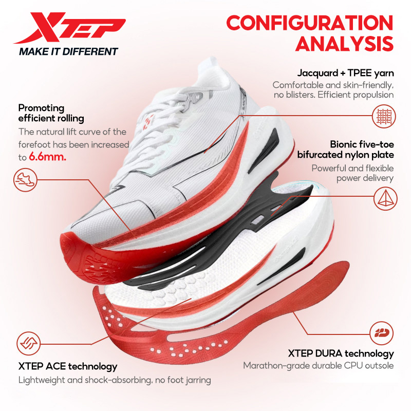 Xtep One Piece Modeling 5.0, z - Men'S Xtep Shoes reseña y precio