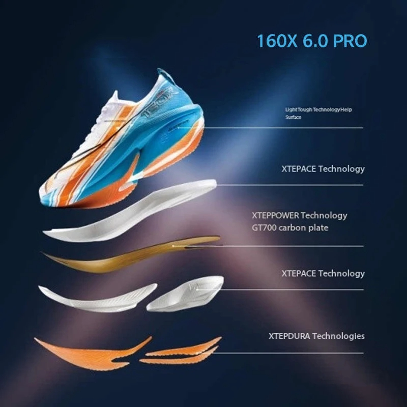 Xtep 160X 6,5 PRO zapatillas d - Men'S Xtep Shoes reseña y precio