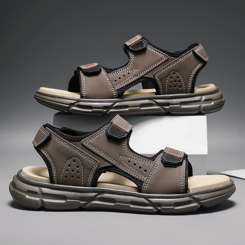 Sandalias de verano para hombr - Men Shoes Velcro reseña y precio
